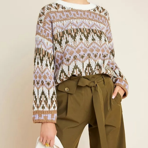 Anthropologie Sweaters - 🆕 Anthropologie knit sweater size Medium